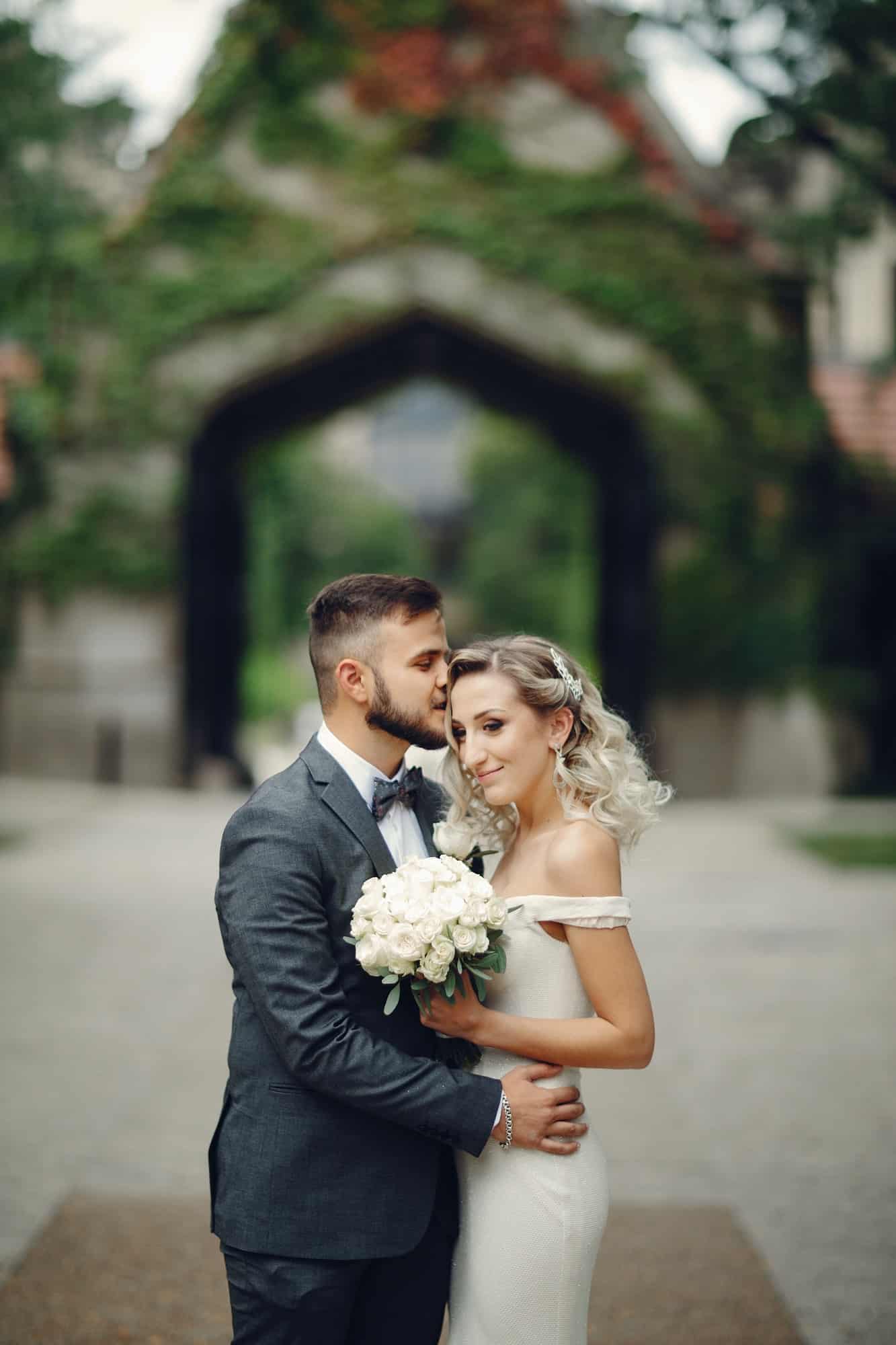 Bride and groom